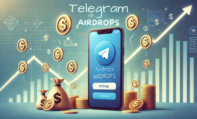 Telegram airdrops